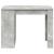Birou cu sertar și raft Gri beton 102x62x77,5 cm lemn prelucrat GartenMobel Dekor