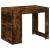 Birou cu sertar raft Stejar afumat 102x62x77,5cm lemn prelucrat GartenMobel Dekor