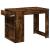 Birou cu sertar raft Stejar afumat 102x62x77,5cm lemn prelucrat GartenMobel Dekor