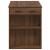 Birou cu sertar raft Stejar maro 102x62x77,5 cm lemn prelucrat GartenMobel Dekor