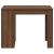 Birou cu sertar raft Stejar maro 102x62x77,5 cm lemn prelucrat GartenMobel Dekor
