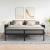 Noptiere cu sertar 2 buc stejar negru 20x36x60 cm GartenMobel Dekor