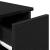 Noptiere cu sertar 2 buc stejar negru 20x36x60 cm GartenMobel Dekor
