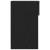 Noptiere cu sertar 2 buc stejar negru 20x36x60 cm GartenMobel Dekor