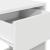 Noptiere cu sertar 2 buc Alb 35x34x66,5 cm GartenMobel Dekor