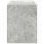 Dulap cu 2 sertare Beton Gri 60x31x40 cm Lemn prelucrat GartenMobel Dekor