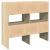 Rafturi pantofi 2 buc Stejar Sonoma stivuibile 89,5x30x40 cm GartenMobel Dekor