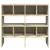Rafturi pantofi 2 buc Stejar Sonoma stivuibile 89,5x30x40 cm GartenMobel Dekor
