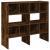 Rafturi pantofi 2 buc Stejar afumat stivuibil 89,5x30x40 cm GartenMobel Dekor