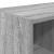 Rafturi pentru pantofi 2 buc stivuibile gri Sonoma 89,5x30x40cm GartenMobel Dekor