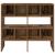 Rafturi pantofi 2 buc Lemn vechi stivuibil 89,5x30x40 cm GartenMobel Dekor