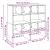 Rafturi pantofi 2 buc Stejar artizanal stivuibil 89,5x30x40 cm GartenMobel Dekor