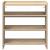 Pantofar, stejar sonoma, 60x25x62 cm, lemn prelucrat GartenMobel Dekor