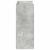 Pantofar, gri beton, 60x25x62 cm, lemn prelucrat GartenMobel Dekor