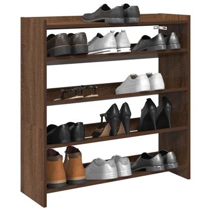 Pantofar, Stejar maro, 80x25x81 cm, lemn prelucrat GartenMobel Dekor