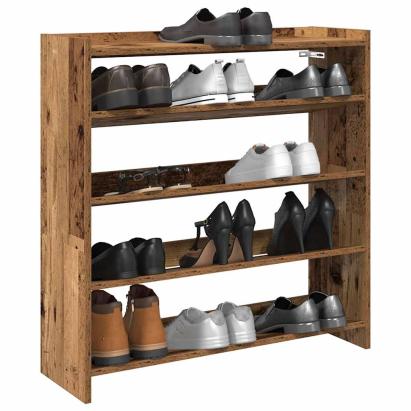 Pantofar, Lemn vechi, 80x25x81 cm, lemn compozit GartenMobel Dekor