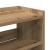 Pantofar, stejar artizanal, 80x25x81 cm lemn prelucrat GartenMobel Dekor