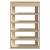 Suport de pantofi, stejar sonoma, 60x30x98 cm, lemn prelucrat GartenMobel Dekor
