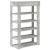 Pantofar, gri beton, 60x30x98 cm, lemn prelucrat GartenMobel Dekor