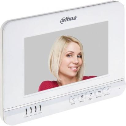 Monitor videointerfon Dahua IP VTH1520A, LCD 7'', Memorie 4GB, Alarma, Supraveghere IPC SafetyGuard Surveillance