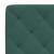 Cadru de pat cu lumini LED, verde închis, 140x200 cm, catifea GartenMobel Dekor