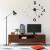 Ceas de perete 3D design modern, negru & alb, 100 cm, XXL GartenMobel Dekor