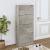 Pantofar, gri beton, 63x24x147 cm, lemn compozit GartenMobel Dekor
