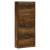 Pantofar, stejar fumuriu, 63x24x147 cm, lemn compozit GartenMobel Dekor