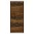 Pantofar, stejar fumuriu, 63x24x147 cm, lemn compozit GartenMobel Dekor