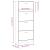 Pantofar, gri sonoma, 63x24x147 cm, lemn prelucrat GartenMobel Dekor