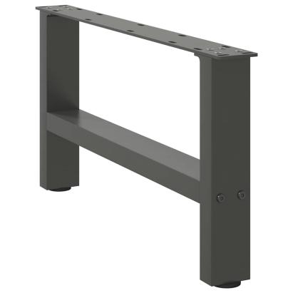 Picioare măsuță de cafea Antracit 2 buc 30×70 cm Oțel GartenMobel Dekor