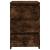 Noptiere, 2 buc., stejar fumuriu, 40x35x62,5 cm, lemn prelucrat GartenMobel Dekor
