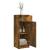Dulap de baie, stejar fumuriu, 32x34x90 cm, lemn prelucrat GartenMobel Dekor