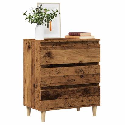 Bufetă din lemn vechi 60x35x70 cm din lemn prelucrat GartenMobel Dekor