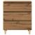 Bufetă Stejar artizanal 60x35x70 cm Lemn prelucrat GartenMobel Dekor