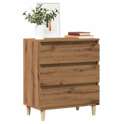 Bufetă Stejar artizanal 60x35x70 cm Lemn prelucrat GartenMobel Dekor