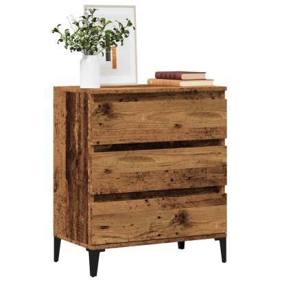 Bufetă din lemn vechi 60x35x70 cm din lemn prelucrat GartenMobel Dekor