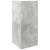 Mese laterale 2 buc cu raft beton gri 25,5x27x60 cm GartenMobel Dekor