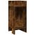 Mese laterale 2 buc cu raft stejar afumat 25,5x27x60 cm GartenMobel Dekor