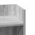 Mese laterale 2 buc cu raft Gri Sonoma 25,5x27x60 cm GartenMobel Dekor