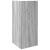 Mese laterale 2 buc cu raft Gri Sonoma 25,5x27x60 cm GartenMobel Dekor
