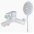 MIXXUS DAX-009 WHITE EURO baterie baie din otel inoxidabil Innovative ReliableTools