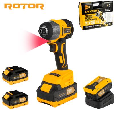 Autofiletanta cu impact pe acumulator ROTOR RSD21, 21 V /3 Ah, 240 Nm,2200 rot/min, 3400 BPM Innovative ReliableTools