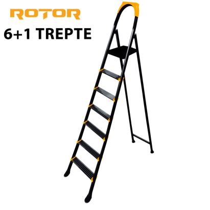 Scara Metalica Pliabila 6+1 Trepte ROTOR Innovative ReliableTools