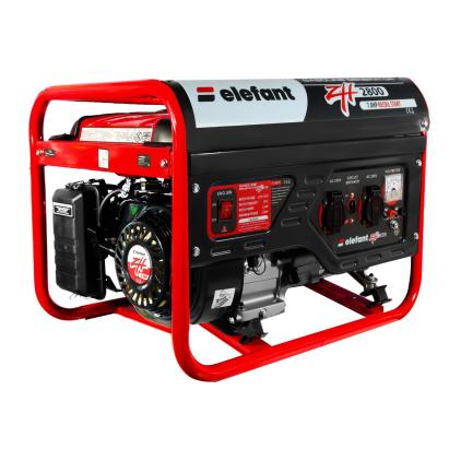 Generator pe benzina ZH2800 ELEFANT, iesire curent 2,8 kW,7 CP, Siguranță de pornire, indicator de benzină, voltmetru, întrerupător de curent Innovative ReliableTools