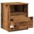Noptiere, 2 buc., lemn vechi, 40x40x50 cm, lemn prelucrat GartenMobel Dekor