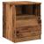 Noptiere, 2 buc., lemn vechi, 40x40x50 cm, lemn prelucrat GartenMobel Dekor