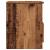 Noptiere, 2 buc., lemn vechi, 40x40x50 cm, lemn prelucrat GartenMobel Dekor