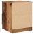 Noptiere, 2 buc., lemn vechi, 40x40x50 cm, lemn prelucrat GartenMobel Dekor