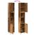Dulap de baie, lemn vechi, 30x30x190 cm, lemn prelucrat GartenMobel Dekor